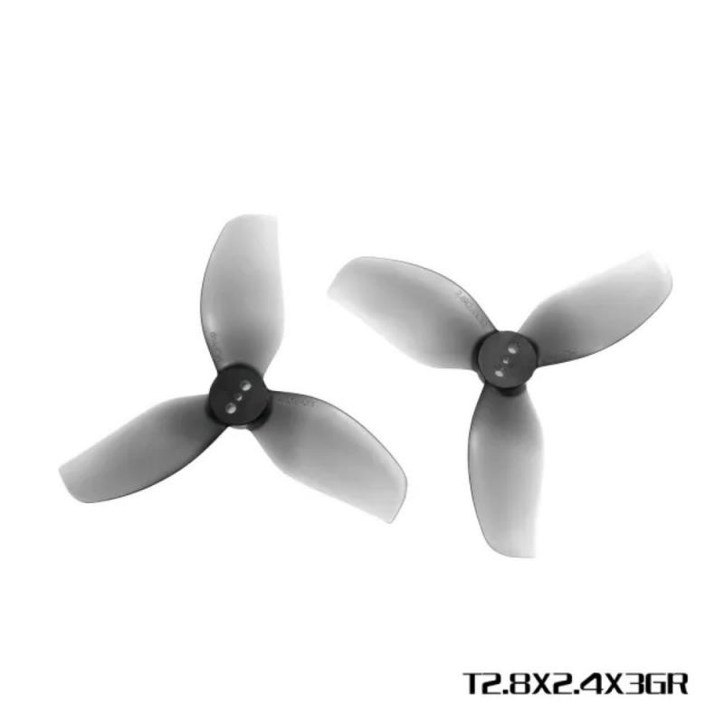 HQProp T2.8X2.4X3 Grey (2CW+2CCW)-Poly Carbonate